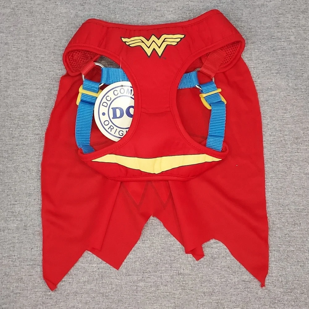 DC Comics Wonder Woman Dog Pet Harness Costume Size Medium NWT